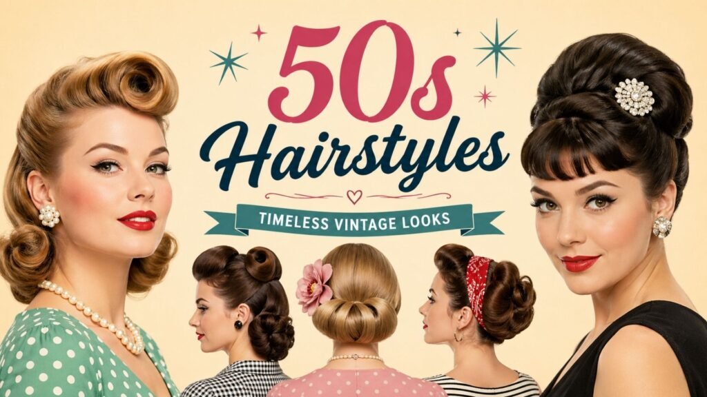 50s Hairstyles Guide: Classic Vintage Looks !