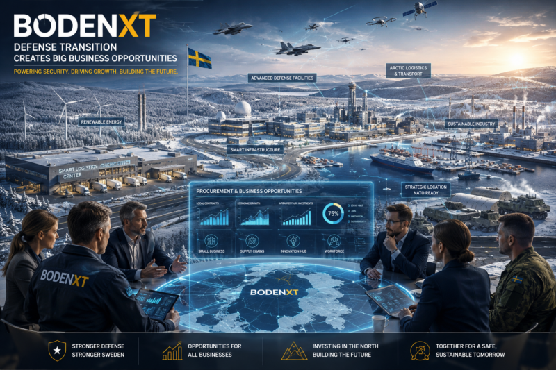 Bodenxt: Defense Transition Creates Big Business Opportunities