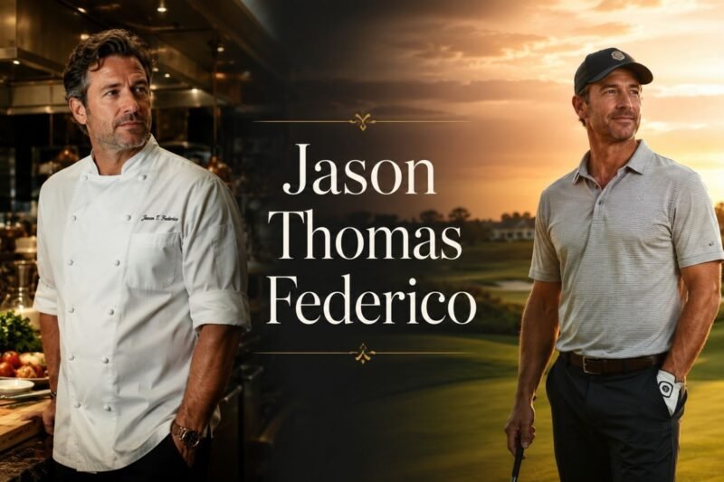 Jason Thomas Federico: Chef, Golfer & Renée Estevez!